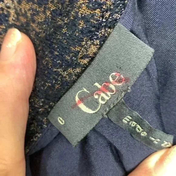 Cabe Skater Skirt, Wool Blend, Fully Lined, Excellent tailoring and Construction - Picture 9 of 11